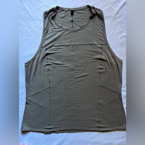 Lululemon Athletica Khaki Tank Top - Picture 1 of 10